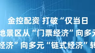 金控配资 打破“仅当日有效” 多地景区从“门票经济”向多元“链式经济”转型